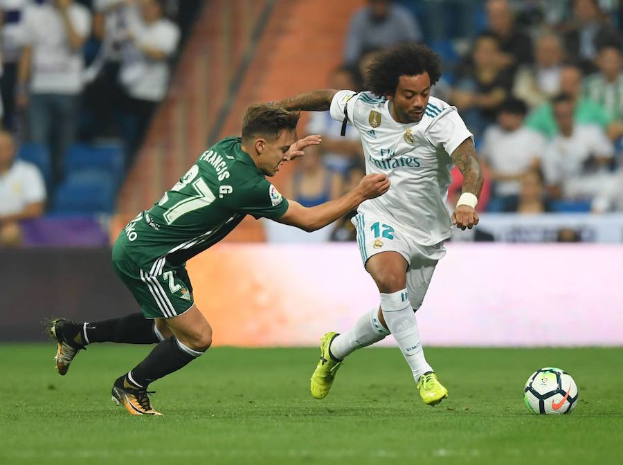 El Santiago Bernabéu acoge el choque correspondiente a la quinta jornada de Liga. 