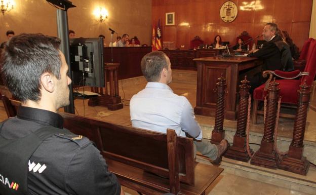 Un momento del juicio. 