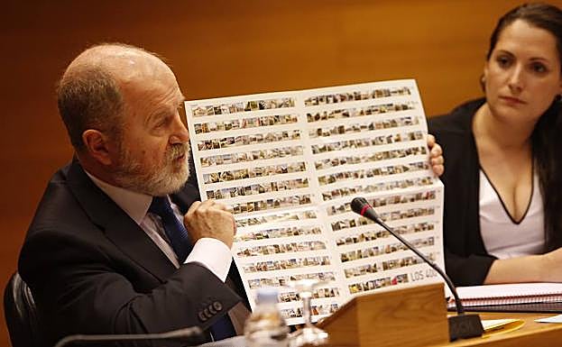 Font de Mora durante la declaración