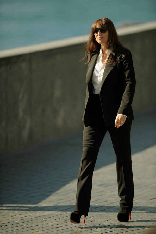 Fotos de Monica Bellucci en San Sebastián