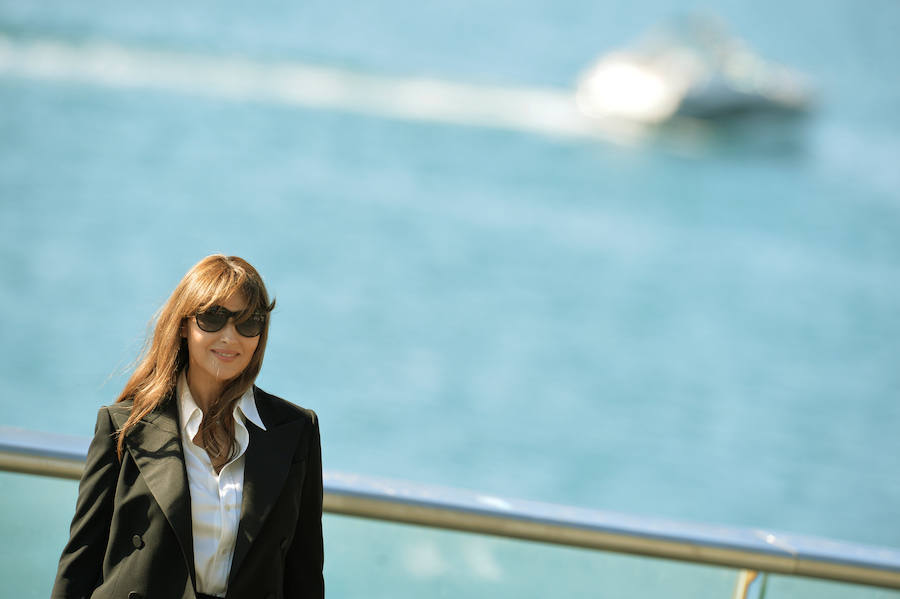 Fotos de Monica Bellucci en San Sebastián