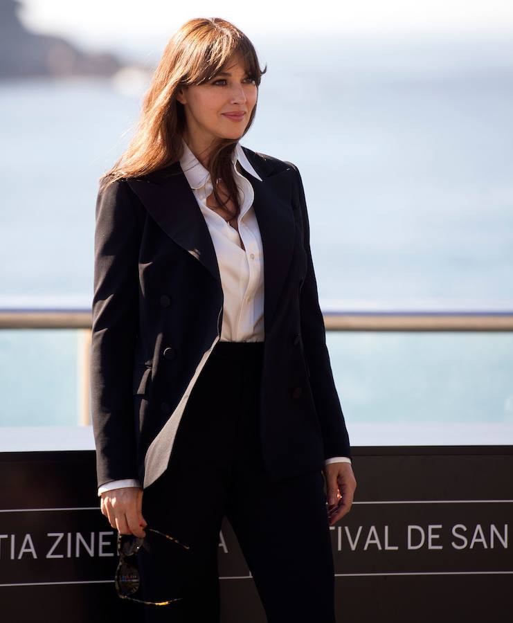 Fotos de Monica Bellucci en San Sebastián