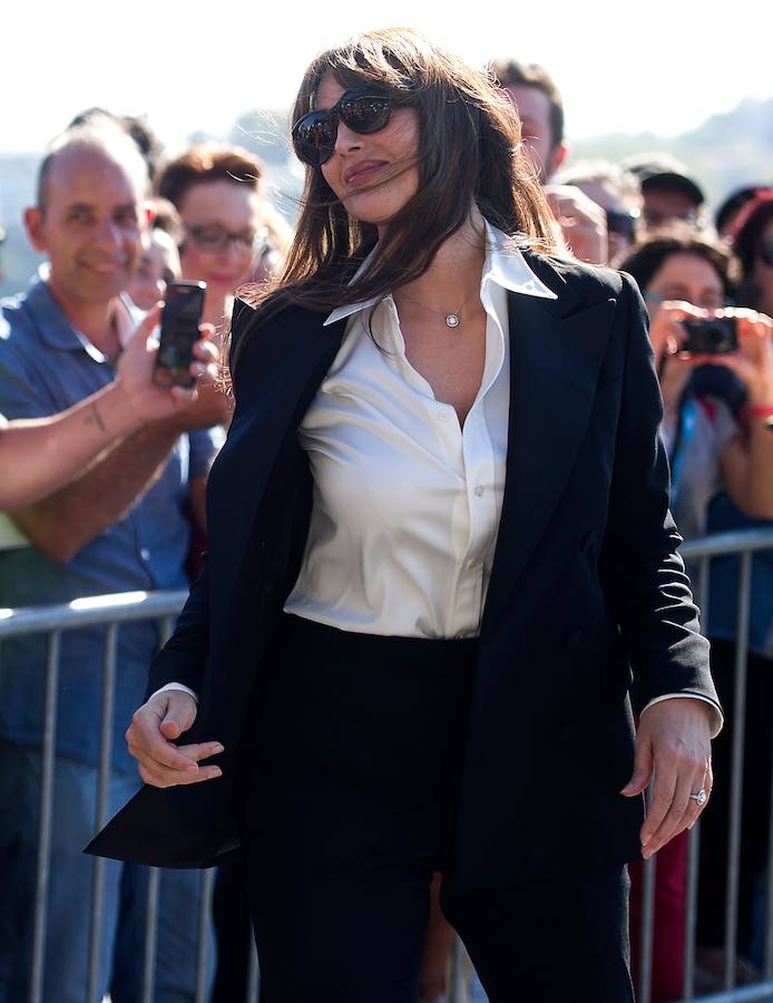 Fotos de Monica Bellucci en San Sebastián