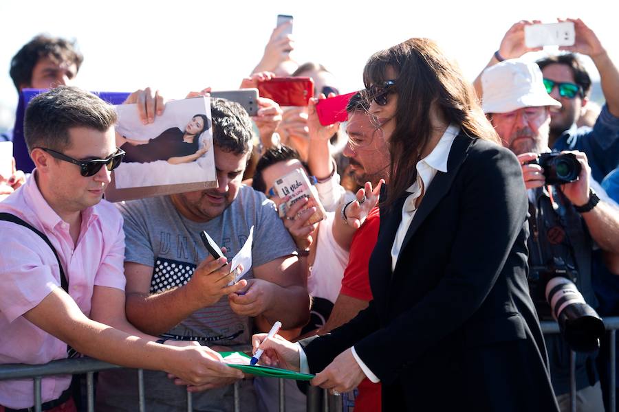 Fotos de Monica Bellucci en San Sebastián