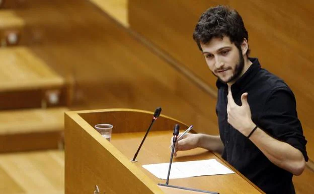 Antonio Estañ, portavoz de Podemos. 