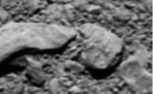 Última imagen captada por la nave Rosetta.
