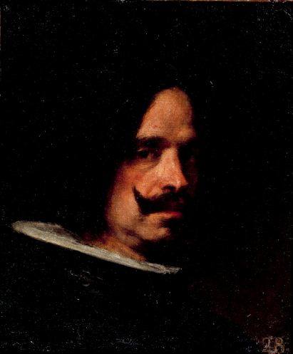 'Autorretrato' de Diego Velázquez (s.XVII). Óleo sobre lienzo