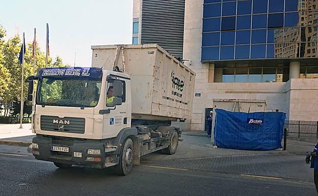 Un camión en una imagen de archivo.