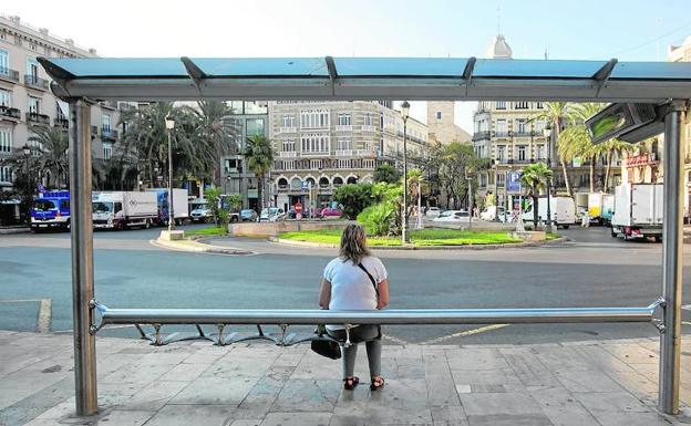 Plaza de la Reina. Hubo protestas sobre el proceso participativo.