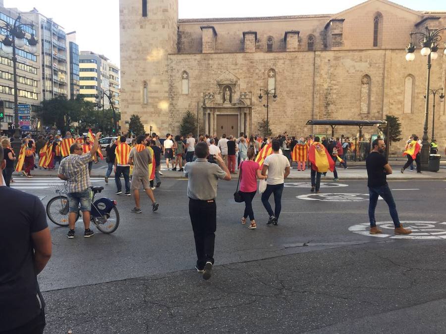 Fotos de la manifestación convocada por la comisión 9 d&#039;Octubre