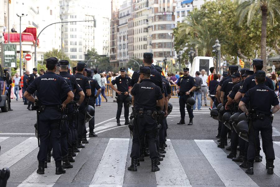 Fotos de la procesión cívica del 9 d&#039;Octubre de 2017