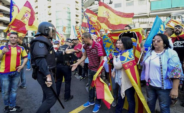 El PSPV pide la comparecencia de Moragues en Les Corts para que explique los incidentes en la manifestación del 9 d'Octubre