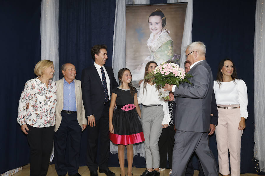 Daniela Gómez de los Ángeleses, de la comisión Santa María Micaela-Martí l'Humà ha sido seleccionada como fallera mayor infantil de Valencia 2018.