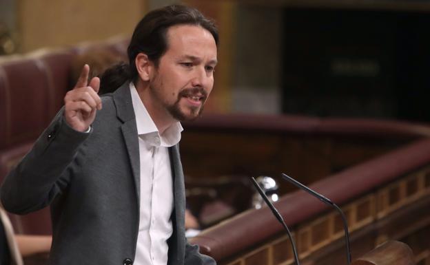 El secretario general de Podemos, Pablo Iglesias.