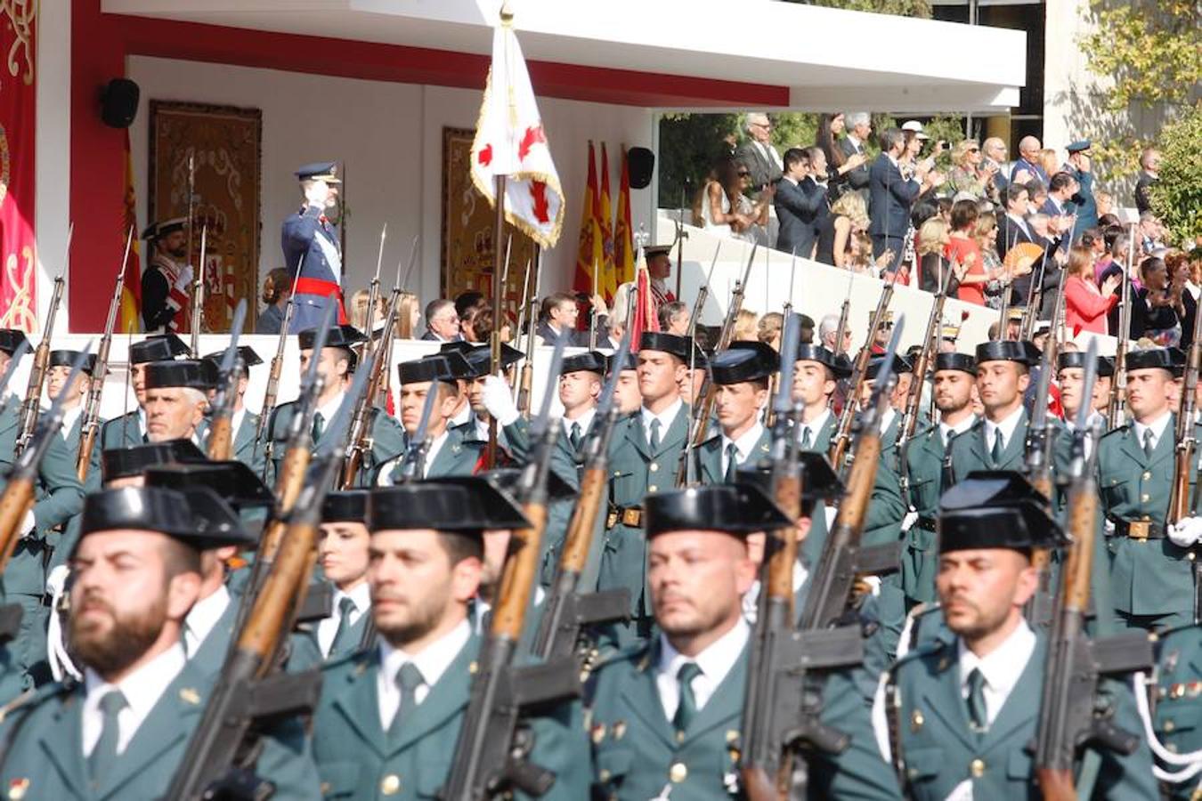 Más de 3.900 militares, acompañados por guardias civiles y policías nacionales, recorrerán el paseo de la Castellana de Madrid en el desfile del 12 de octubre