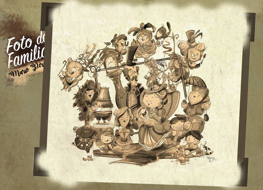 Falla L'Antiga de Campanar. Sección Infantil: Tercera. Lema: 'Foto de Familia'