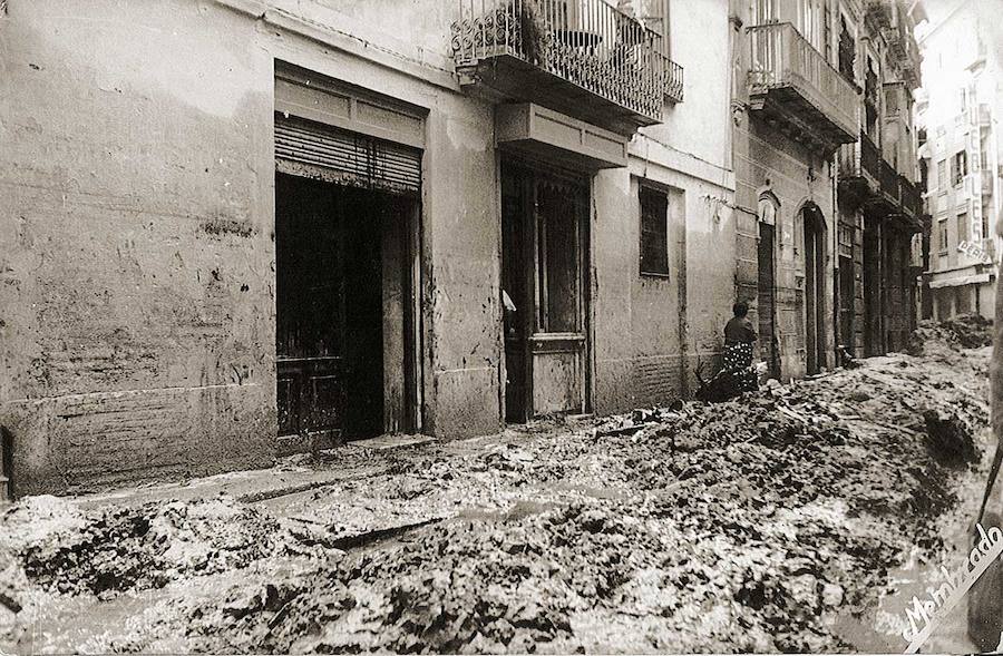 Efectos de la riada de 1957 en la ciudad de Valencia