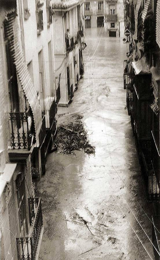 Efectos de la riada de 1957 en la ciudad de Valencia