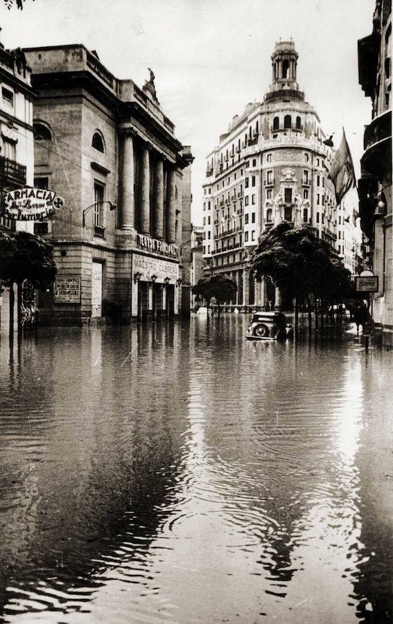 Efectos de la riada de 1957 en la ciudad de Valencia