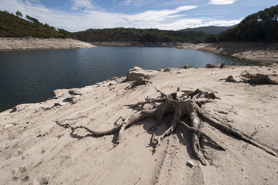 Fotos de los pantanos secos en el arranque de octubre