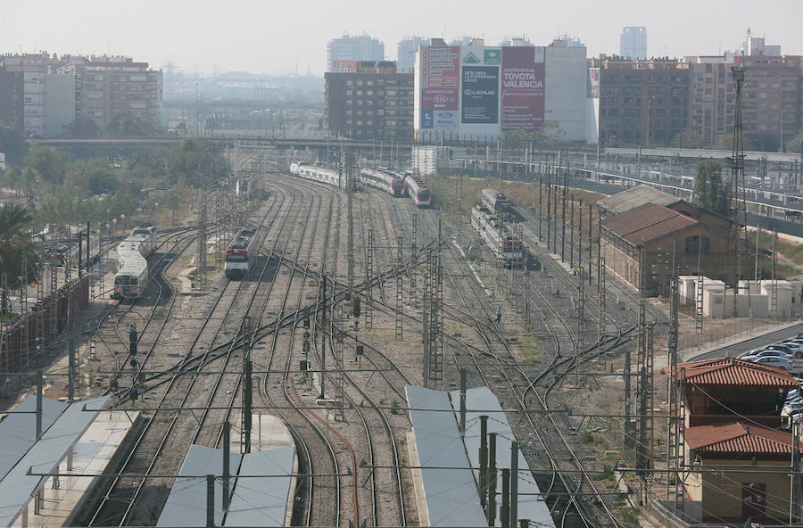 Fotos de Valencia vista desde el tejado de la estación del Norte