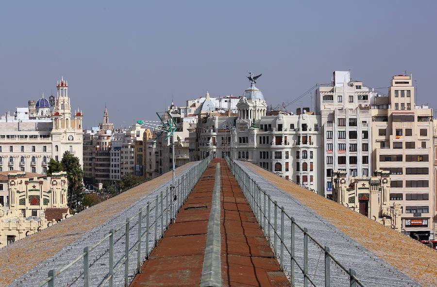 Fotos de Valencia vista desde el tejado de la estación del Norte