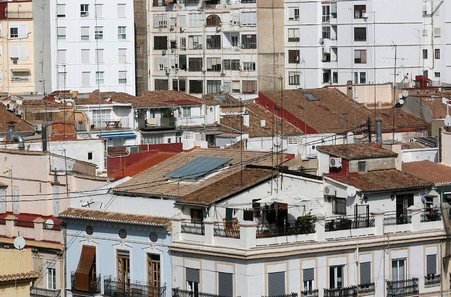 Fotos de Valencia vista desde el tejado de la estación del Norte