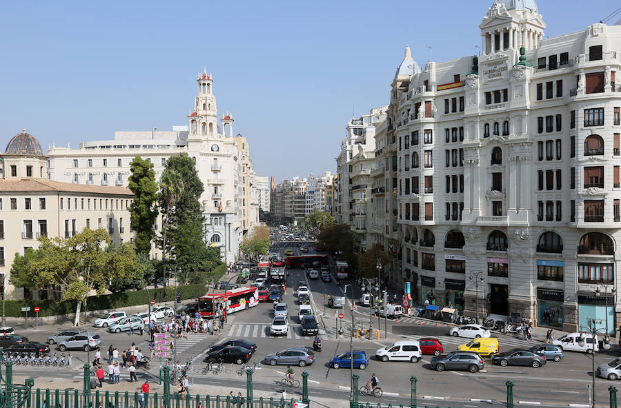 Fotos de Valencia vista desde el tejado de la estación del Norte