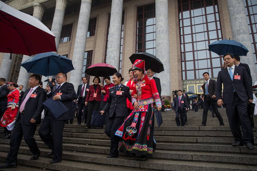 Fotos del sorprendente congreso del Partido Comunista Chino