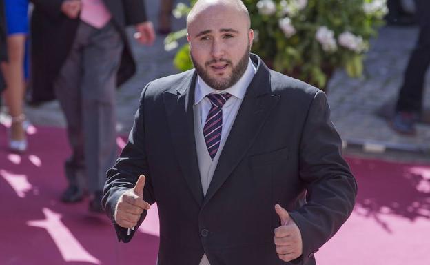 Kiko, en la boda de su hermano Cayetano Rivera con Eva González.