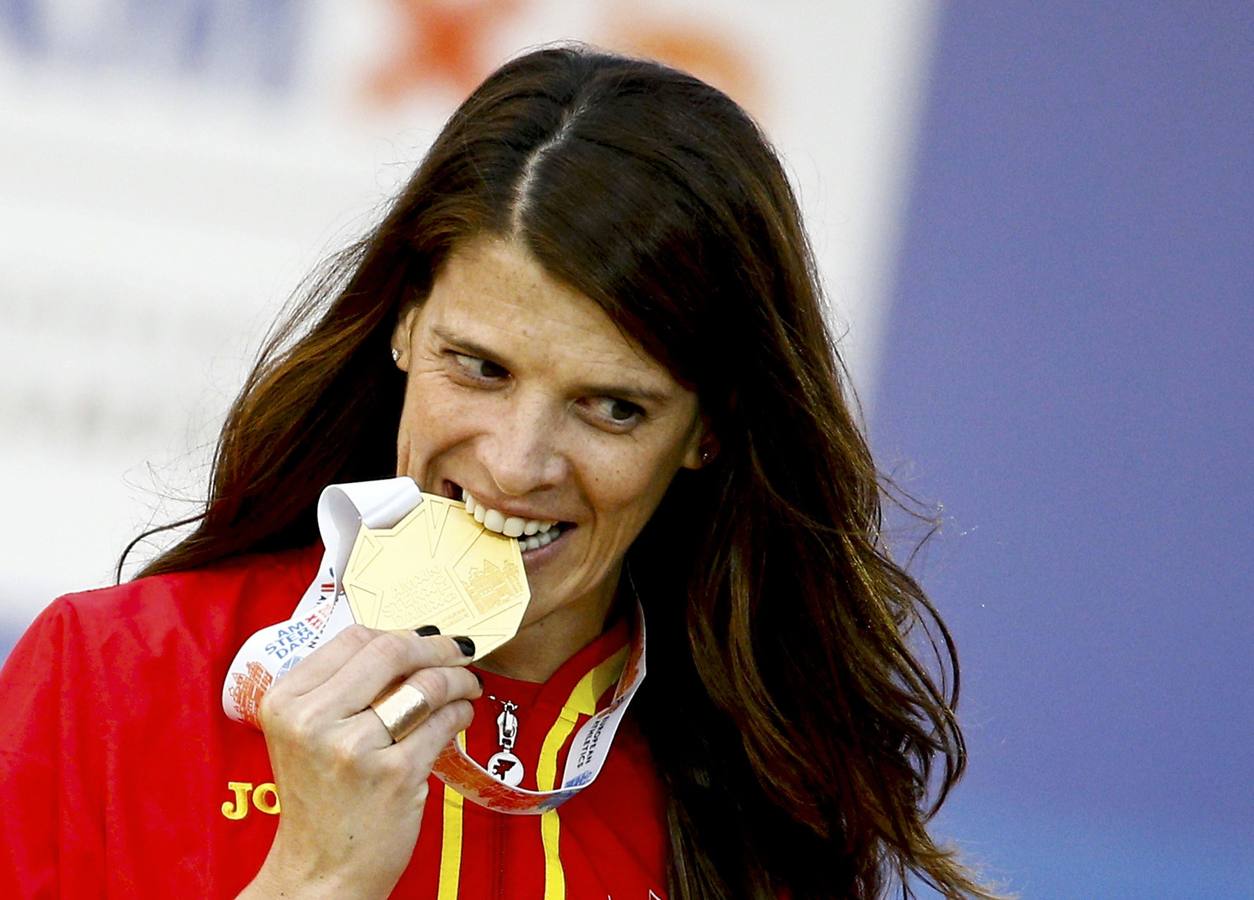 Ruth Beitia ha anunciado que deja la competición tras conseguir un oro en los Juegos de Río, como tetracampeona de Europa y habiendo sido medallista en cinco campeonatos del mundo y nueve en campeonatos de Europa-