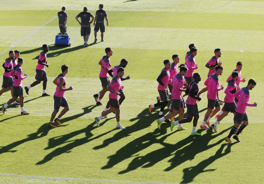 Fotos del entrenamiento del Levante UD (20/10/2017)