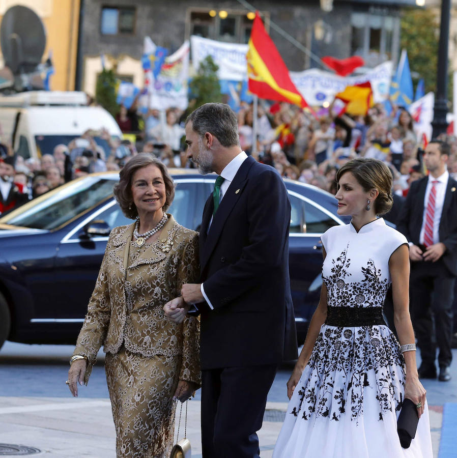 Doña Sofía reaparece en los Premios Princesa de Asturias