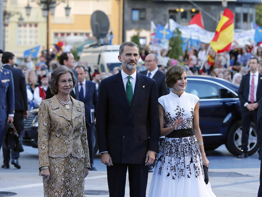 Doña Sofía reaparece en los Premios Princesa de Asturias