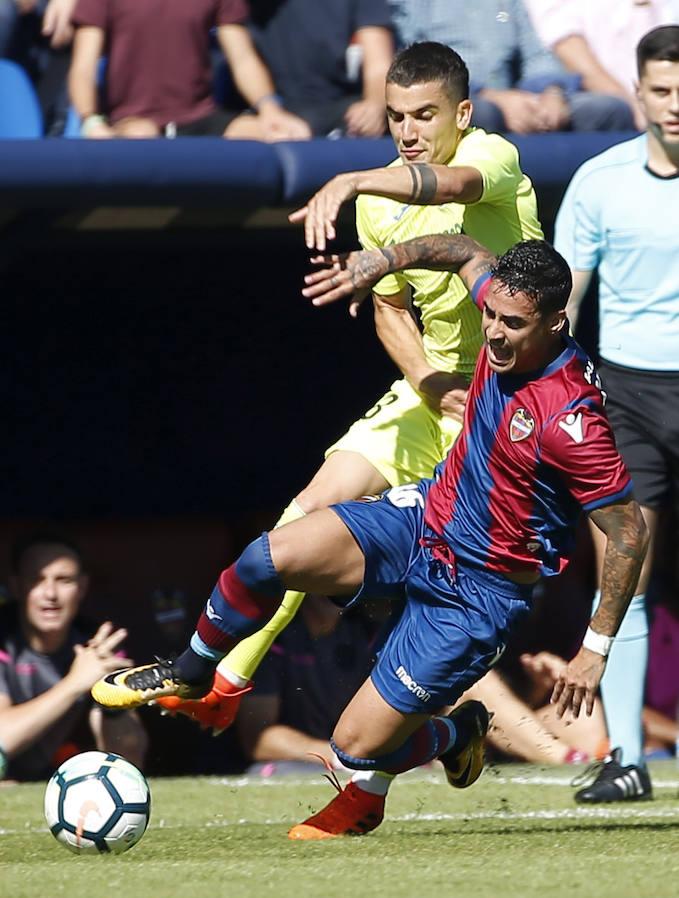 Estas son las imágenes del encuentro entre el Levante UD y el Getafe en el Ciutat de València, correspondiente a la novena jornada de Liga