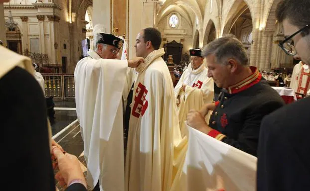 Investidura en Valencia de los nuevos miembros del Santo Sepulcro de Jerusalén