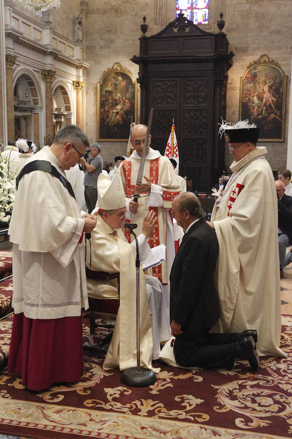 Fotos del acto de Investidura de nuevos Caballeros y Damas de la Orden del Santo Sepulcro en la Catedral de Valencia
