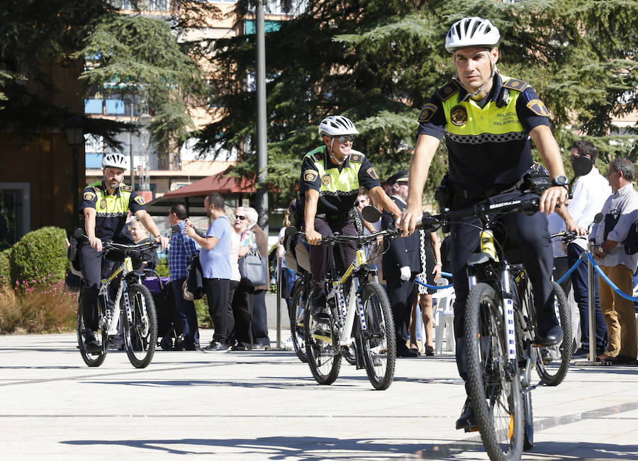 Celebración del día de la Policía Local en Valencia