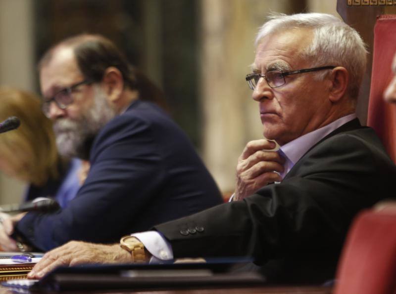 Fotos del pleno del Ayuntamiento de Valencia
