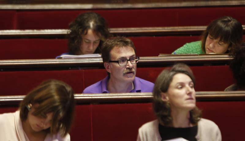 Fotos del pleno del Ayuntamiento de Valencia