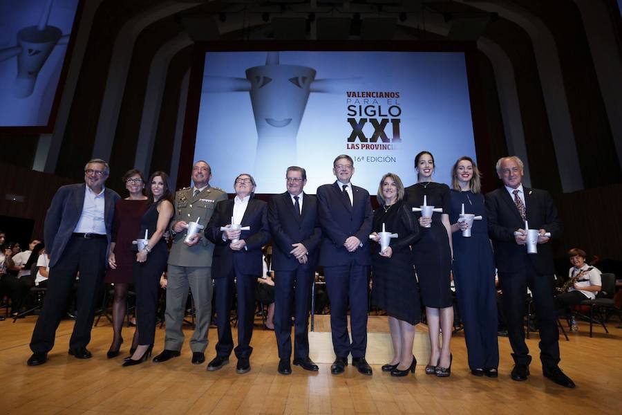 Fotos de la entrega de los Premios &#039;Valencianos para el Siglo XXI&#039; de 2016