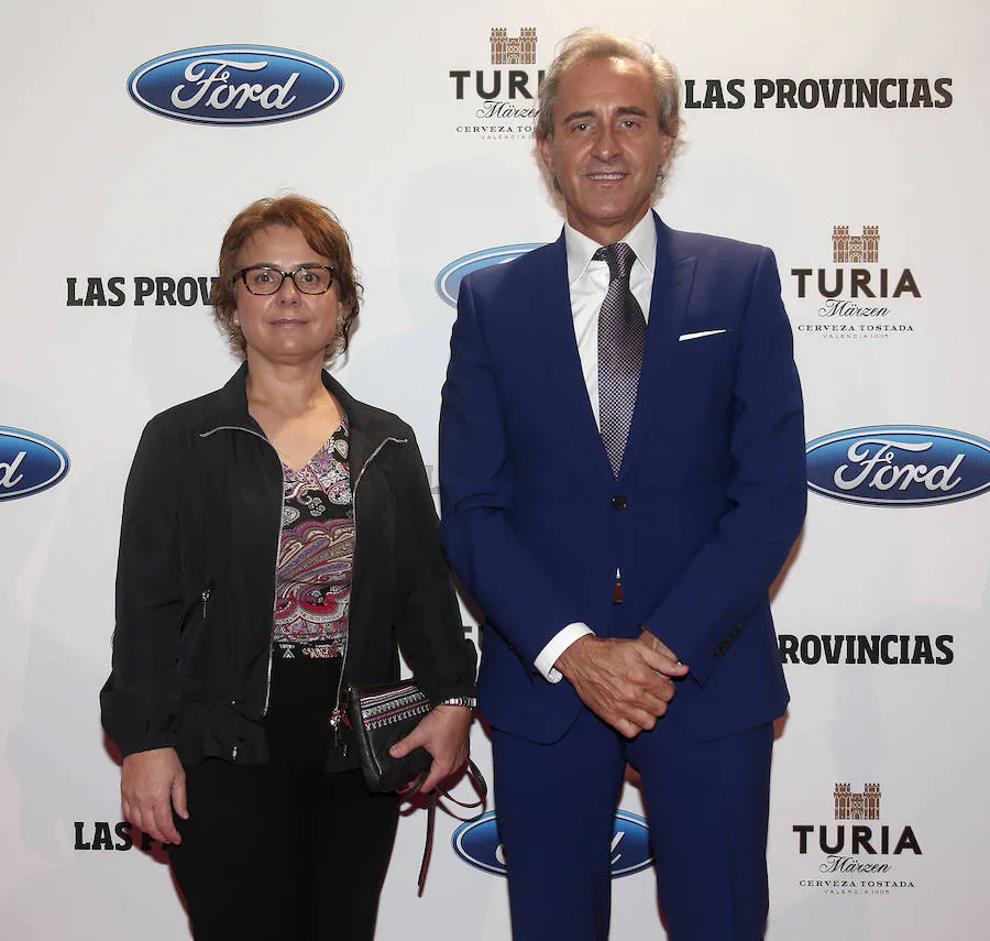 Luisa González y Javier Castellar, representantes del CD Podium.