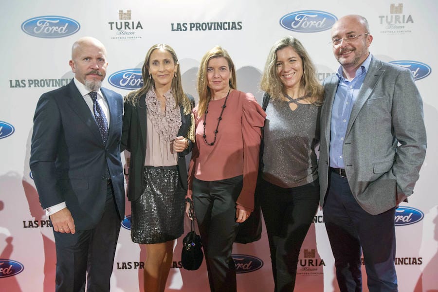 Ricardo Rodríguez, María Sánchez, Patricia Pilato, Pilar Gil e Ignacio Soler, de Carrau Corporación.