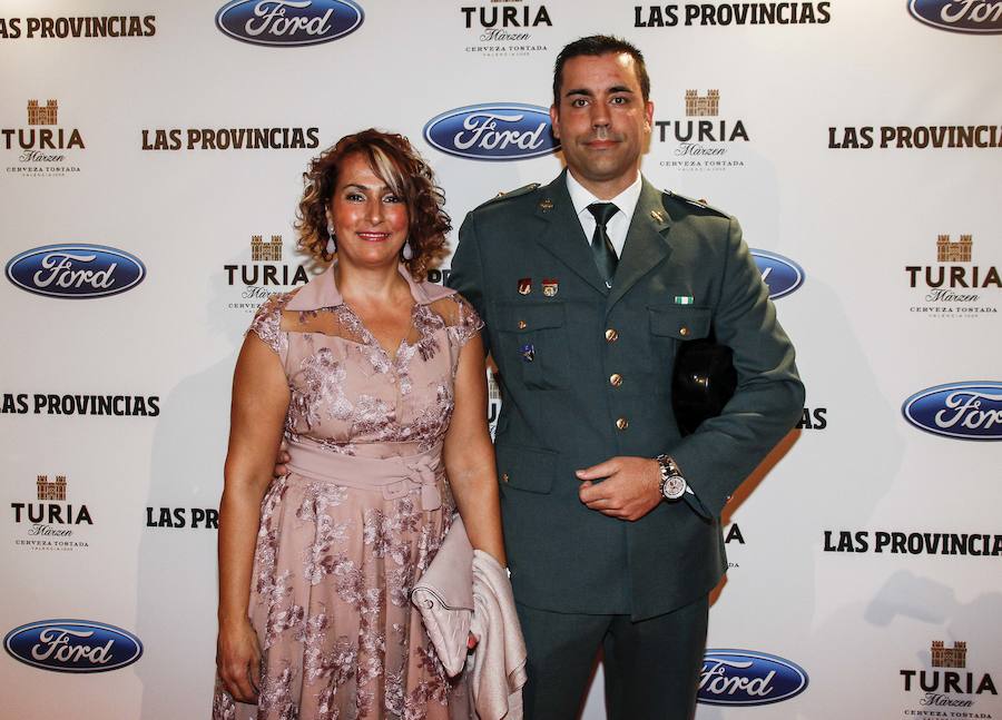 El comandante de la Guardia Civil de Paiporta Eduardo Aranda y su esposa María Dolores López. 
