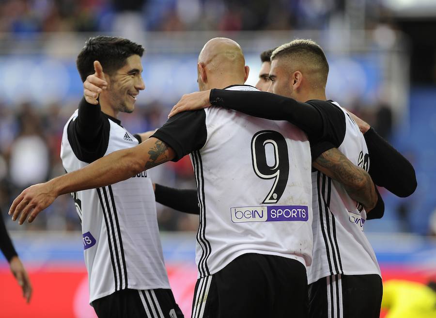 Estas son las imágenes del Deportivo Alavés-Valencia CF correspondiente a la décima jornada de La Liga