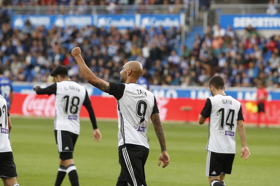 Estas son las imágenes del Deportivo Alavés-Valencia CF correspondiente a la décima jornada de La Liga