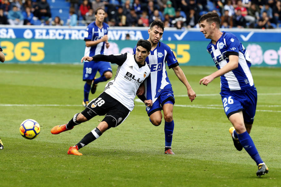 Estas son las imágenes del Deportivo Alavés-Valencia CF correspondiente a la décima jornada de La Liga