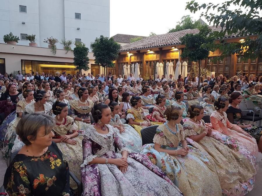 Fotos del acto de certificación de seda valenciana