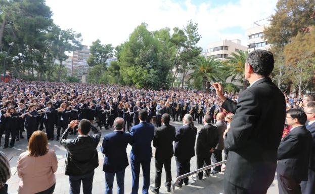 Musicos en Elda.