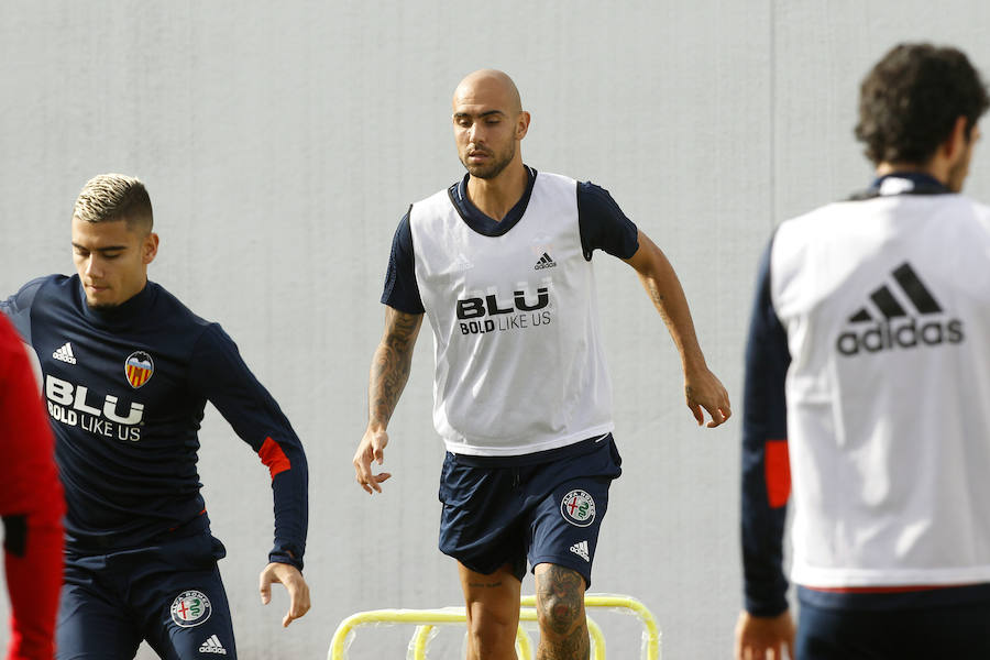 El Valencia CF ya prepara su compromiso ante el Leganés. El equipo de Marcelino quiere seguir imbatido esta temporada y lo intentará hacer el sábado ante un duro rival que solo ha encajado tres goles en Liga